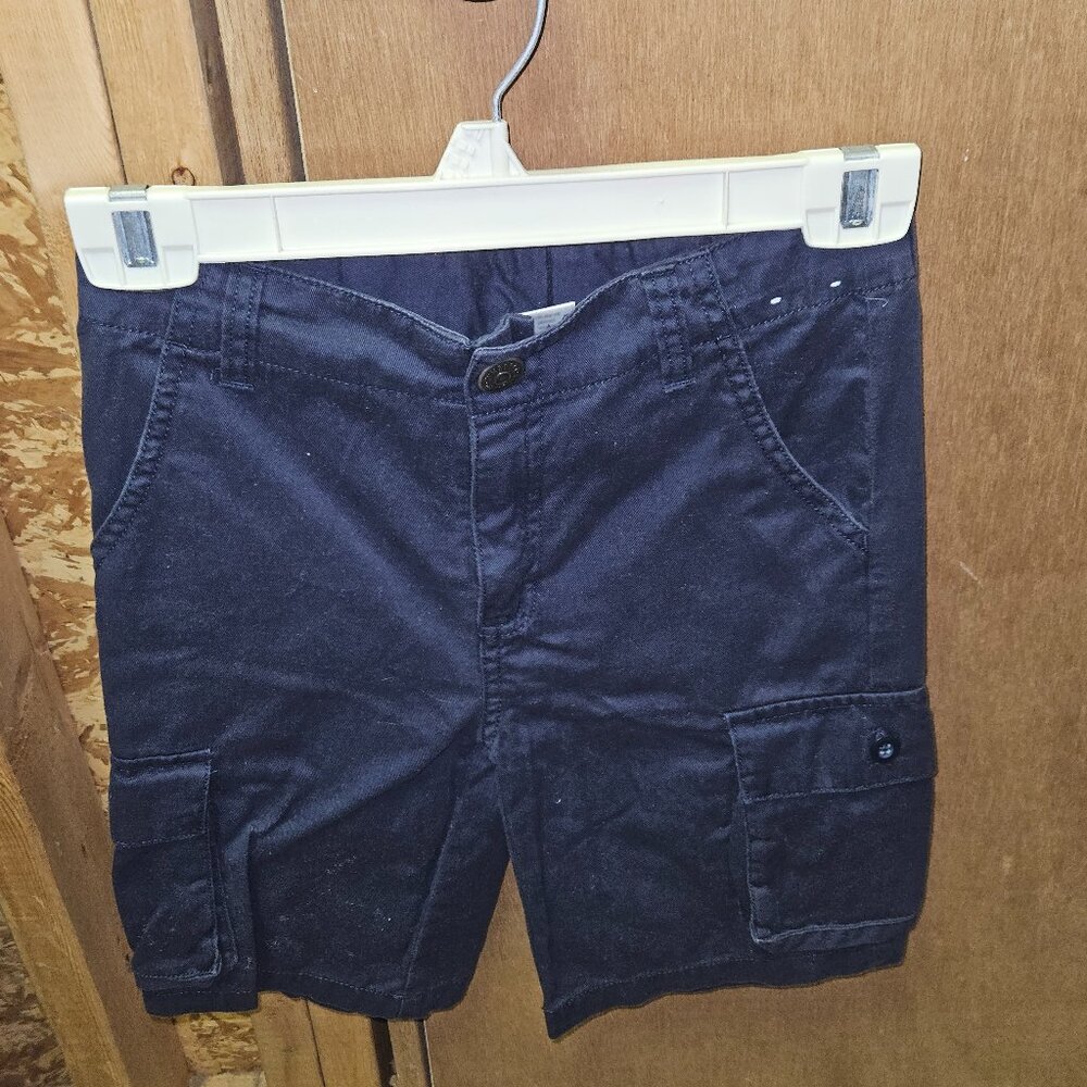 Gymboree Blue Boy Linen Shorts - size 8